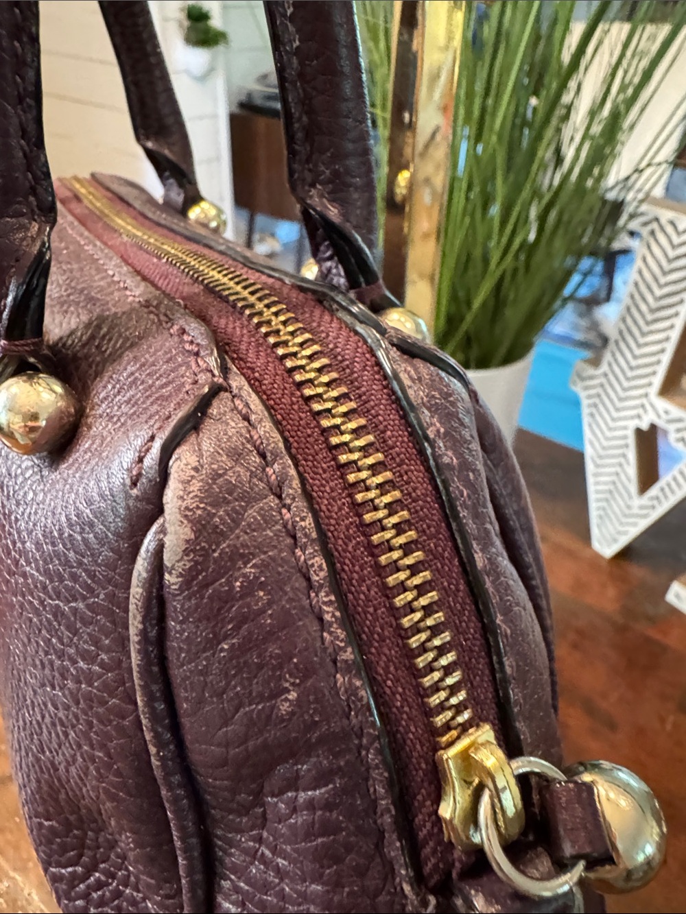Kate Spade New York Charles Street "Mini Brantley" Leather Satchel - Picture 7 of 15